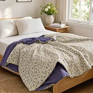 HOT OFF THE SHELF! Summer Cool Comforter – Ultra-Breathable & Plush Soft. Ship 24/7. lightweight skin-friendly fabric