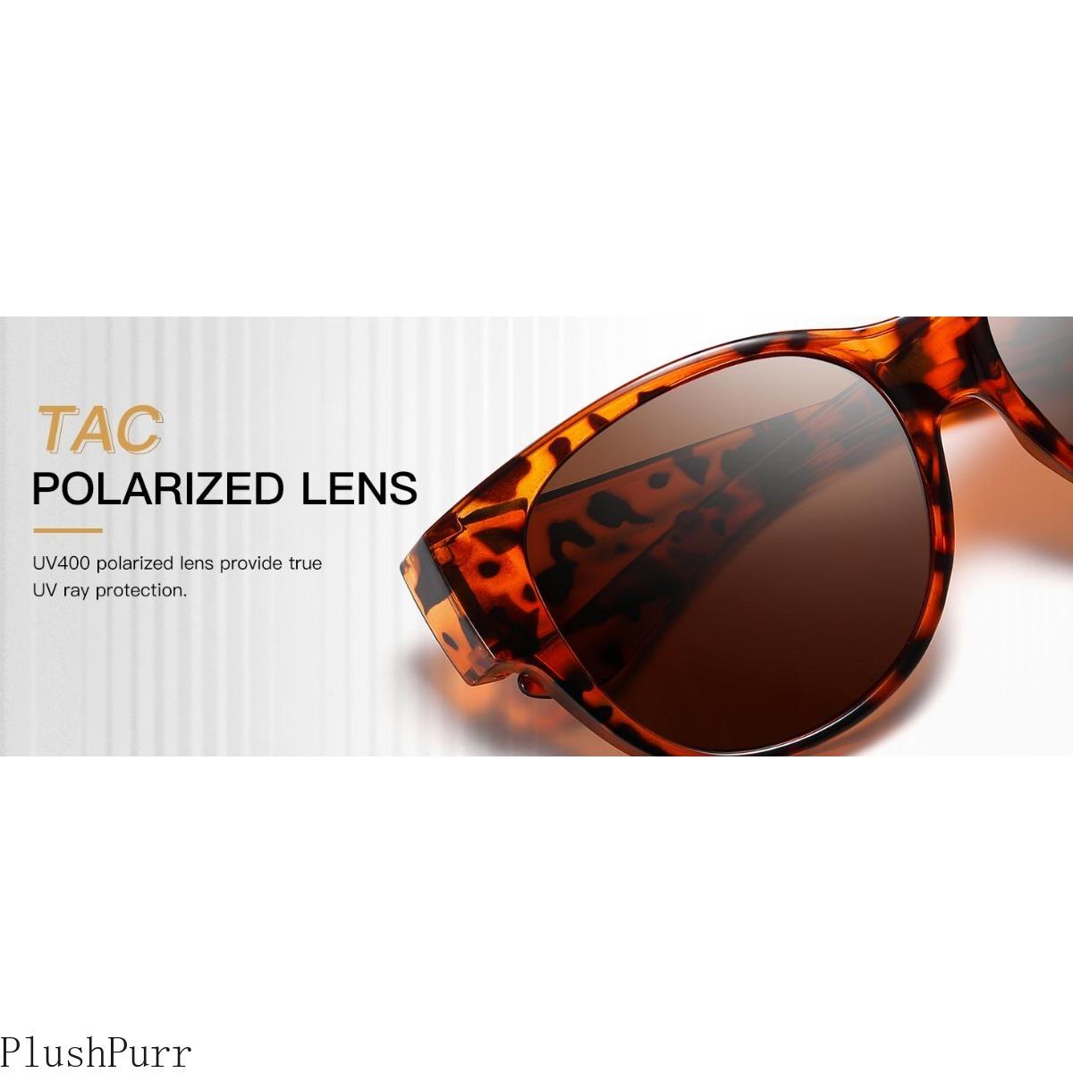 Polarized Fit Over Sunglasses for Men Women, Large Frame UV400 Protection Sun Glasses to Wear Over Prescription Glasses