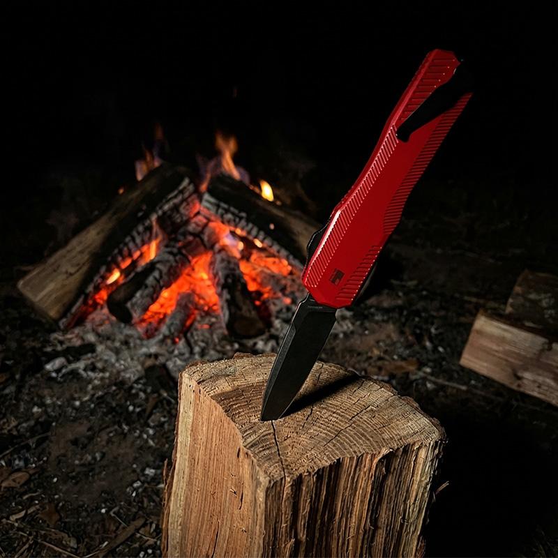 EDC Folding Pocket Knife – Lightweight Compact Utility Knife with Anti-Slip Nylon Handle, Durable Outdoor Tool for Camping, Hiking, Fishing, Survival & Everyday Carry