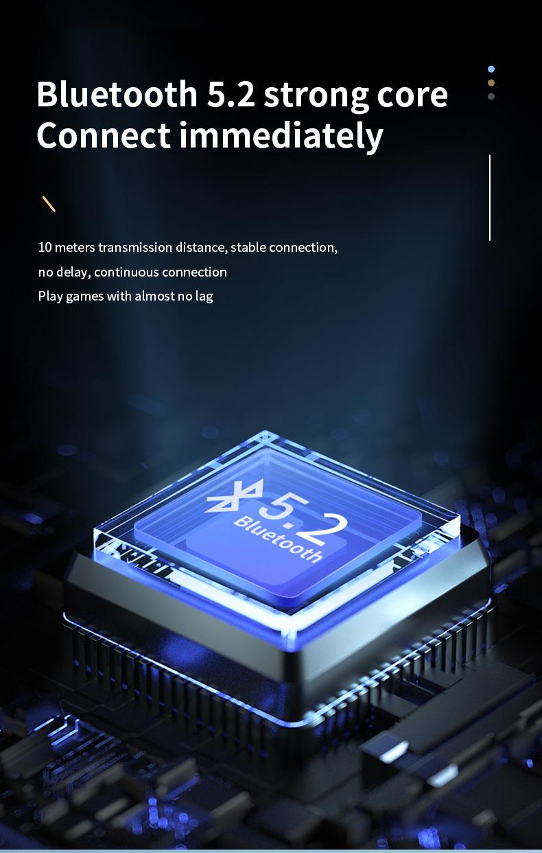 Wireless Single Ear Bluetooth Headset Over-Ear Sports Earphones Long Battery Clear Call Stable Fit