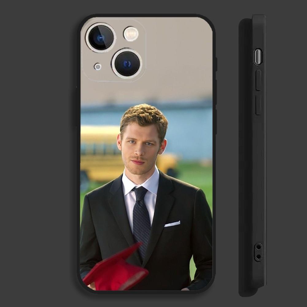 Klaus Mikaelson The V-Vampire D-Diaries Phone Case For iPhone 17,16,15,14,13,12,11,Pro,Max,Plus,X,XS,Soft Black