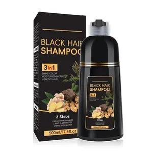 3-in-1 black hair dye shampoo with natural extracts that moisturizes as it colors — a go-to hair care and styling pick for both men and women.