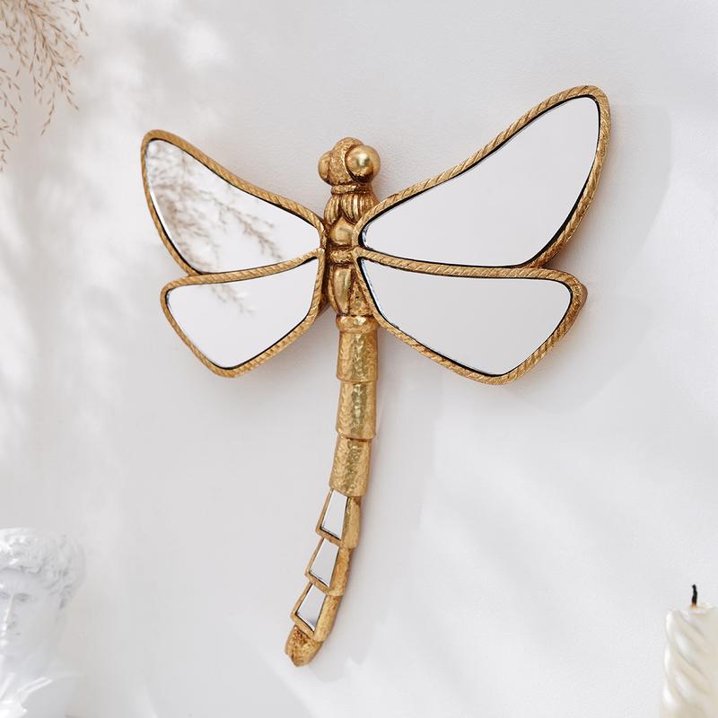 1pc Reflective Resin Dragonfly Wall Art Decor, Insect Collector's Decorative Hanging for Home & Party, Creative Insect Display, Hanging Ornaments