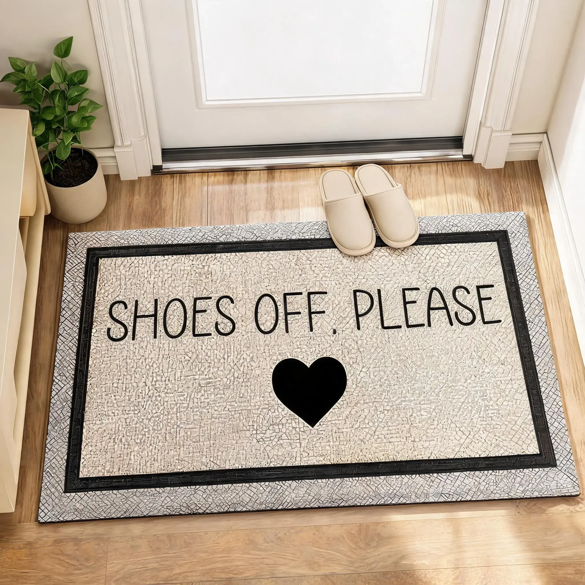 1 Count Diatomite Entrance Doormat, Area Rug, Entryway Rug, Creative and Cozy  Kitchen Carpet, Bathroom Mat, Decorative Rug Mat, Home decoration suitable for the entrance door, kitchen entrance, bedroom entrance, and bathroom entrance, Floor Mat