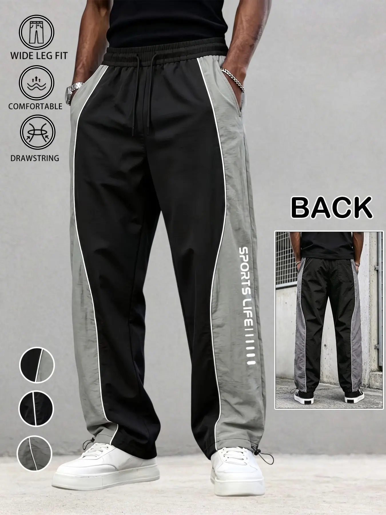 Casual Loose Fit Harem Pants, High Waist Slimming Sporty Trousers, Summer Autumn Thin Workwear Jeans, Versatile Bundled Leg Sweatpants