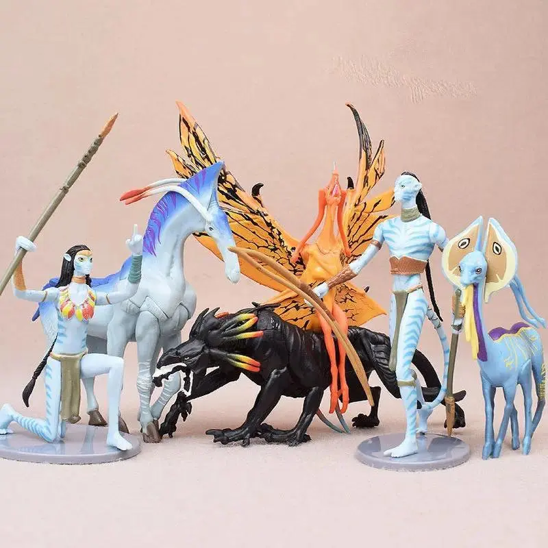 Avatar: The Way Of Water Collectible Action Figure - Na'Vi Jake Sully Neytiri - Statue Figure Model For Room & Desk Decoration