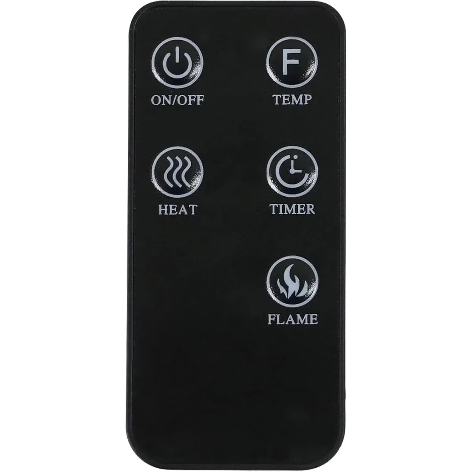 Replacement Remote Control for Electric Fireplace 324-000080,324-000142,F2622BCFW,F2625,F2653BCFW,F2655BCFW,F2655T,W32BCFW,W32BLFW,W32SSCW,W36BCFW,W36BCFW-1(W36BLFW ONLY - Not for W36BLFW-1)