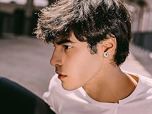 FUNRUN 16 Pairs Punk Faux Gauge Earrings Set - Stainless Steel & Hypoallergenic for Men & Women FUNRUN 16 Pairs Punk Faux Gauge Earrings Set - Stainless Steel & Hypoallergenic for Men & Women