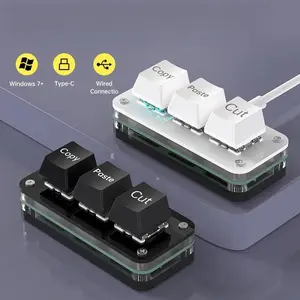 Keys Macro Programming Mini Keyboard for Photoshop Gaming Hotswap Programming Keypad Copy Paste Mini Button Macropad pc