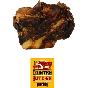 Crown Knuckles - Meaty Beef Dog Bones, Long-Lasting for Medium & Large Dogs, Aggressive Chewers, Healthy Toy, Bones for Big & Giant Breeds, 4