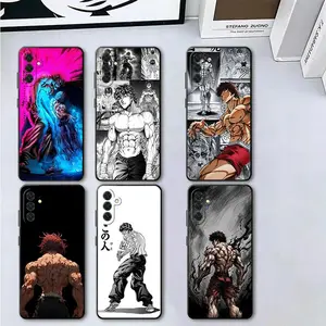 Baki the Grappler Anime Soft Phone Case for Samsung A14 A15 A16 A35 S26 S25 S24 S23 S22 S21 ULTRA  PLUS AIR