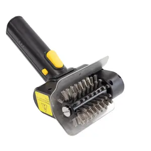 Rechargeable Electric BBQ Cleaning Brush, Portable Outdoor Grill Cleaner, Removes Grease and Residue, Ideal for Barbecue Maintenance