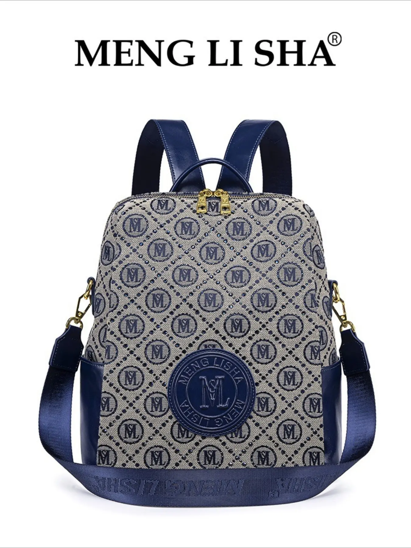 European and American retro large-capacity travel backpack new fashion trend versatile portable shoulder messenger bag 2026 Casual Travel Backpack