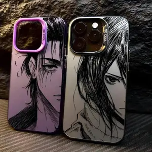 Attack On Titan Anime Smartphone Case, Anti-Fall Matte Casing for iPhone 17 Air, 16, 15, 14, 13, 12, 11 Pro Max Plus - Cool Cellphone Devices Accessories