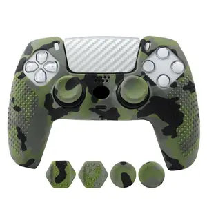 Antislip Soft Silicone Protective Joystick Cover for PS5 Controller Case Skin Gamepad Covers Video Game Accessories For PS5 Skin