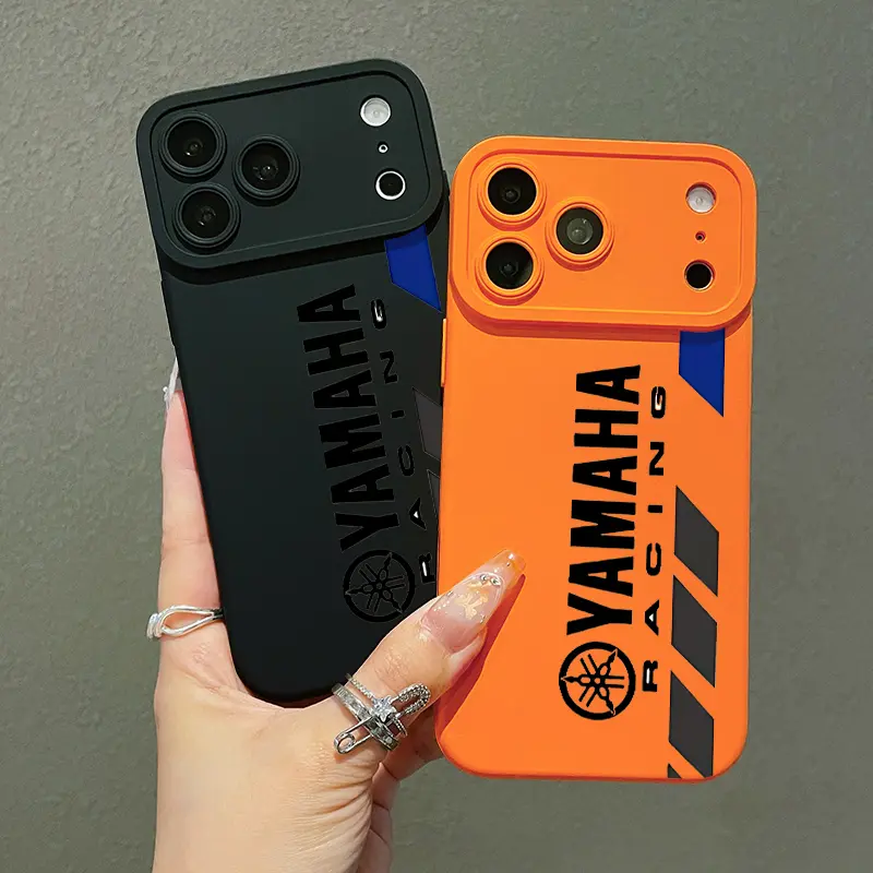 Luxury YAMAHA Racing Logo Casing for iPhone 17,16 E Pro Max,15 Plus,14,13,12,11,XS,XR - Rugged,Anti-Slip,Scratch-Resistant,Shockproof Protective Cover for Smartphone,Handheld,Cellphone Devices
