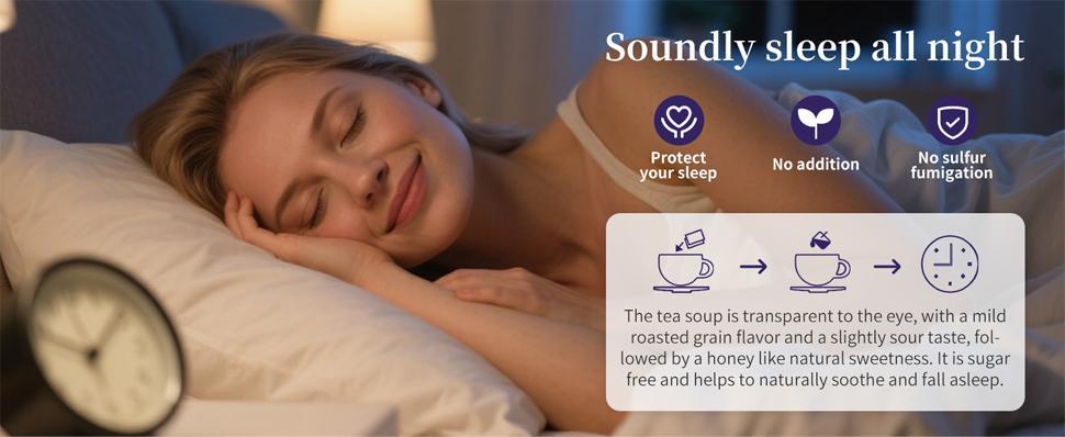 JuXingPu Suanzaoren Fulung and Lily Tea - Contains Sour Jujube Seeds Mulberry Lily Poria Red Dates Double-Petal Red Rose Gardenia Flower for Health Benefits from China