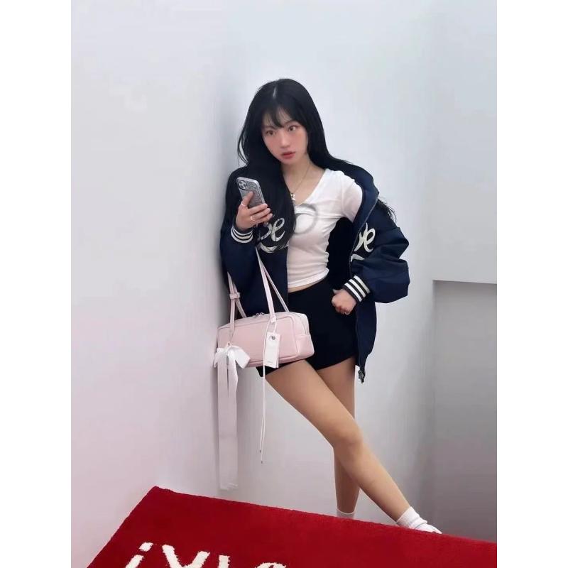 Baguette Bag, Bow Star, Shoulder Armpit Handbag