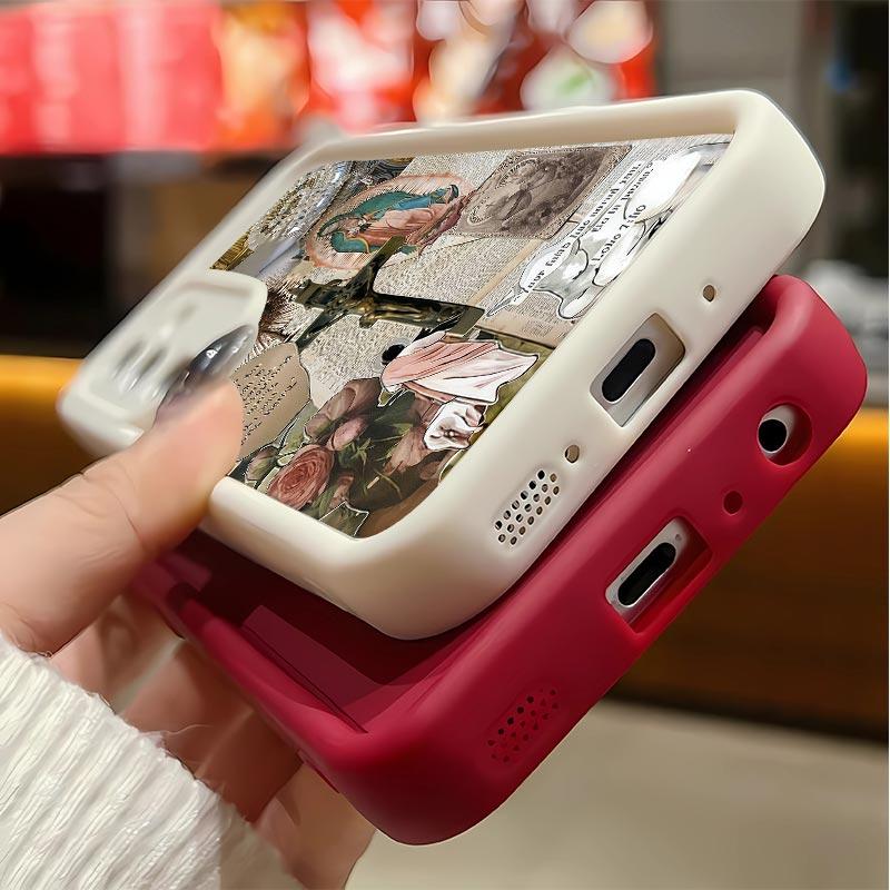 Mary ofthe Cross Soft&Flexible TPU Silicone Phone Case For Galaxy S26 Ultra S25 Edge S24 FE S23 S22 S21 Plus A13 A14 A15 A16 A17 A33 A34 A35 A36 A52 A53 A54 NOTE20 Durable|Shockproof|Full Camera Protection|Anti-Fingerprint