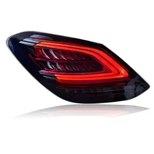 Suitable for 2015-2018 Mercedes-Benz C-Class W205 tail light assembly modification to new LED sequential turn signal tail lights