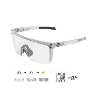 Photochromic Z87+ Polarized Safety glasses,Sunglasses for Men & Women Oversized Vintage UV400 Y2K Aviator Eyewear Ideal for Fishing, Golf, Cycling, Driving, and Sports