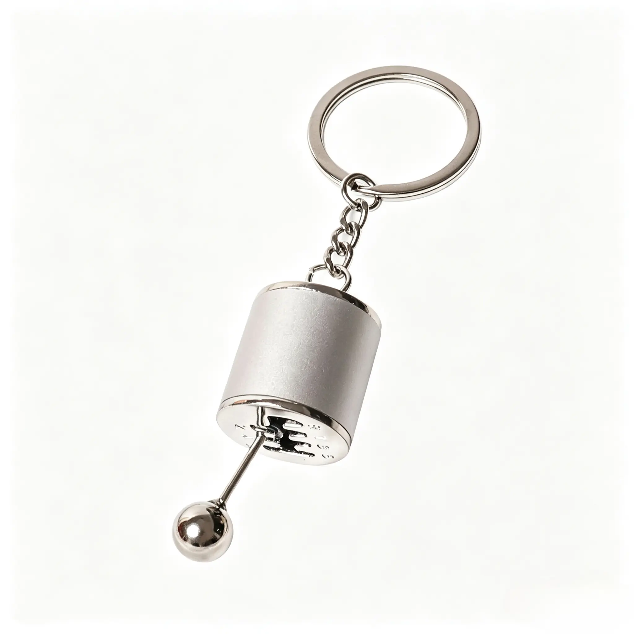 Men's Fall 2026 Car Gear Shift Design Keychain, Metal Car Pendant Keychains for Car Keys & Key Fob, Accessories for Men
