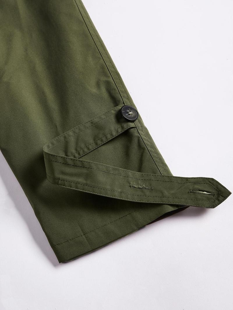 KatchMe Women's Commuter Notch Lapel Double Breasted Detachable Belt Trench Coat, Fall & Winter Plain Wrap Tie Waist Outerwear Jacket, Elegant Trench Coat KatchMe Women's Commuter Notch Lapel Double Breasted Detachable Belt Trench Coat, Fall & Winter Plain Wrap Tie Waist Outerwear Jacket, Elegant Trench Coat