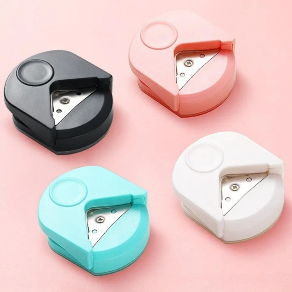 Round Corner Paper Cutter, 1 Count Photo Card Corner Rounder Punch, Portable DIY Scrapbook Cutting Tool, Card Making Craft Supplies for Students & Office Use 60*55mm