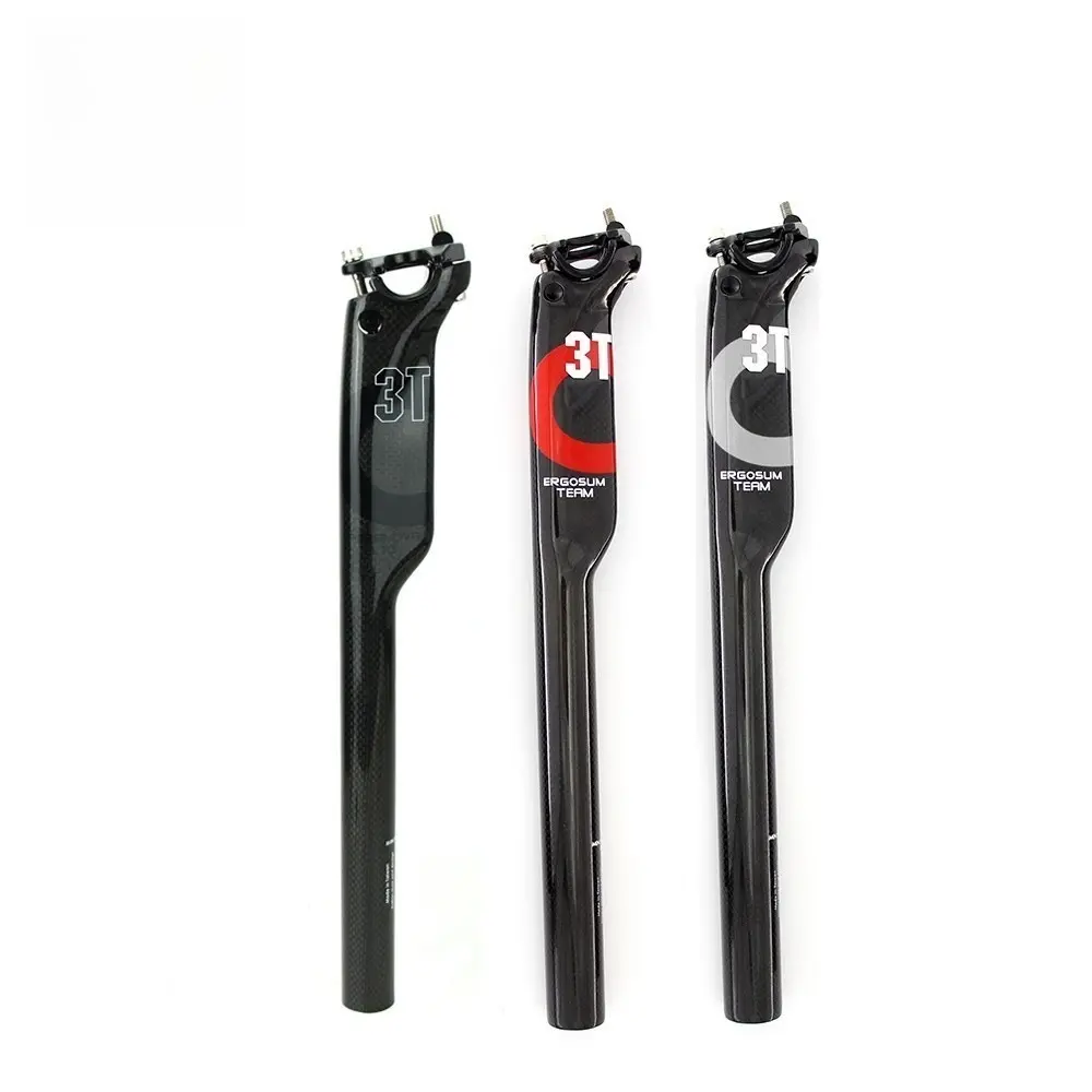 Super Strong Full Carbon Fiber Bike Seatpost MTB Road Bicycle Seat Post 27.2/30.8/31.6mm 350/400mm Cycling Parts
