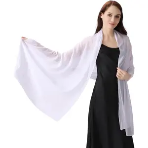 Women's Glitter Chiffon Wrap Shawl Scarf,Lightweight Sparkle Rhinestone Cover Up Evening Stole for Wedding,Banquet