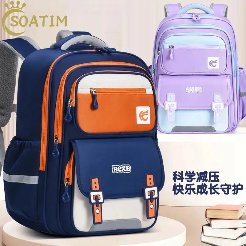 New Waterproof Children School Bags For Boys Kids Backpack Orthopedic Backpack Schoolbag Primary School Backpack Mochila