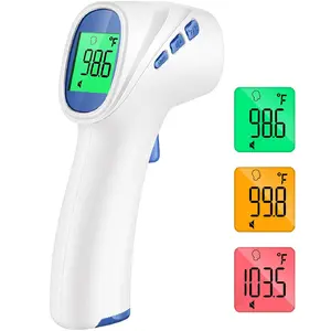 Forehead Thermometer for Adults and Kids, Digital Baby Thermometer with Fever Alarm, Fast Accurate Results, Home Medical & Nurse Essentials