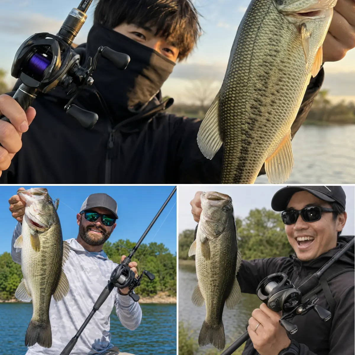 S6-DC Baitcasting Fishing Reel, 7.1:1 Gear Ratio, 17.6LB Max Drag, 198g Lightweight, 7+1 Bearings, 20-Level Fine Brake, Smart Electronic Brake, 0 Backlash, Sound Attraction, Smooth Long Cast, Beginner-Friendly Easy Setup All-Purpose Lure Reel