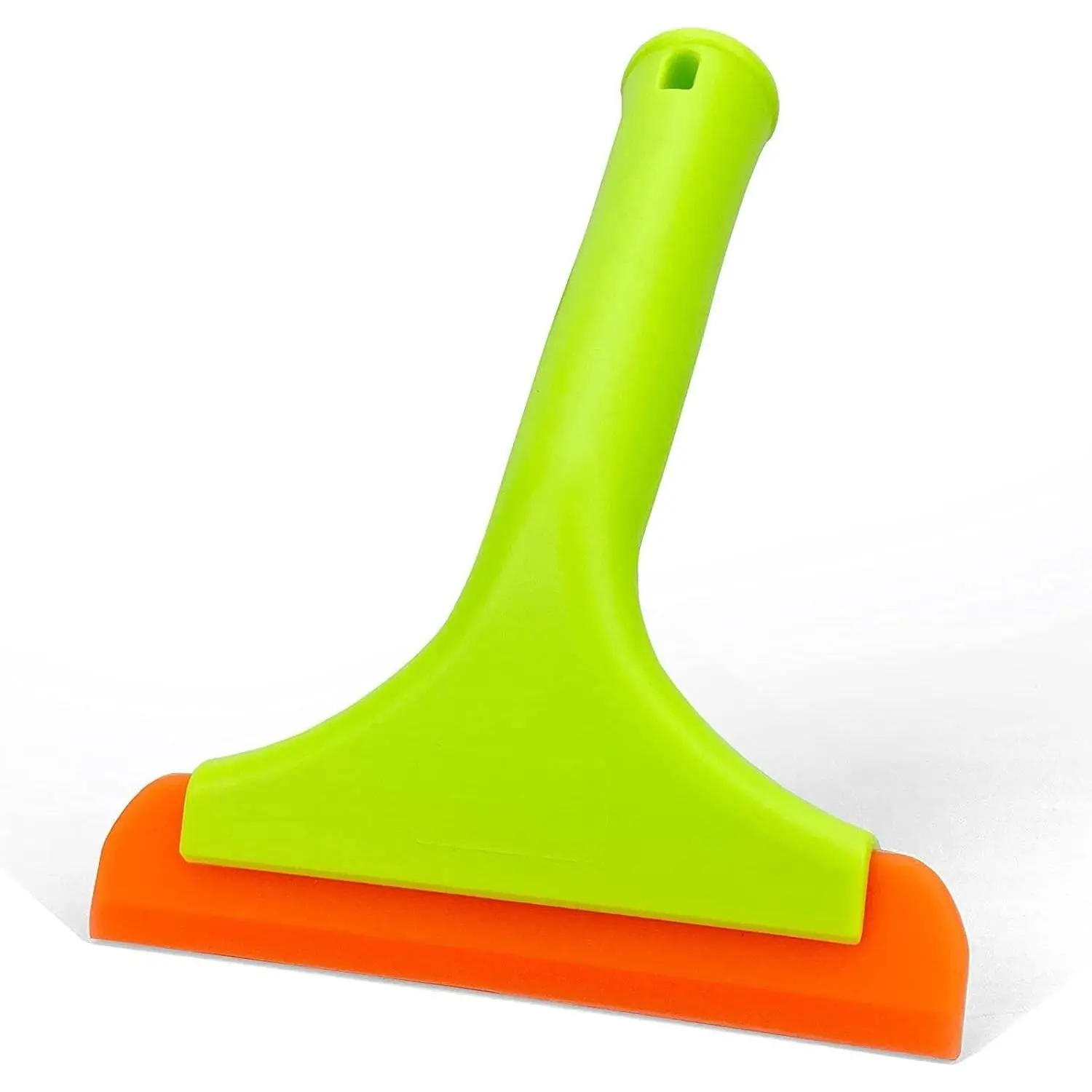 Super Flexible Silicone Squeegee, Auto Water Blade, Water Wiper, Shower Squeegee, 5.9'' Blade and 7.5'' Long Handle, for Car Windshield, Window, Mirror, Glass Door