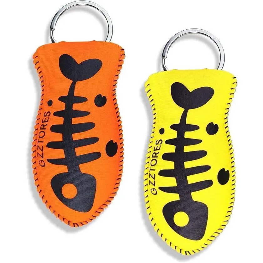 Floating Keychain, Boat Key Float - Float 4 to 5 Keys for Boating, Fishing, Sailing and Other Outdoor Sports