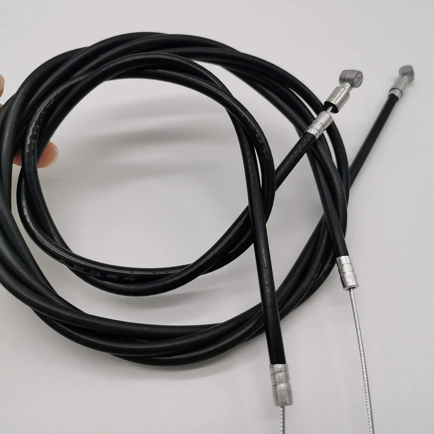 1 Pair Front and Rear Brake Cable, Black Bicycle Brake Wire
