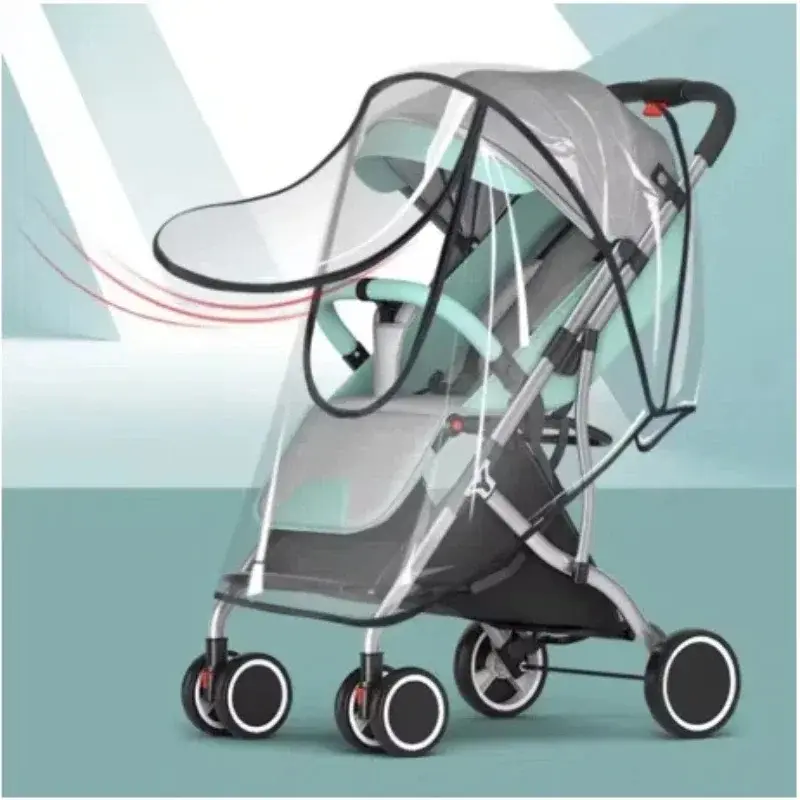 1 baby stroller rain cover travel supplies raincoat dust cover universal stroller rain cover raincoat