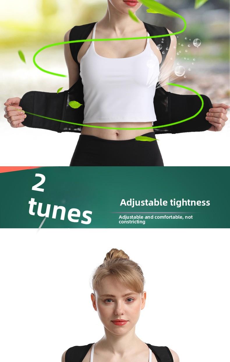 Invisible back posture corrector, ultra-thin design suitable for all-day wear