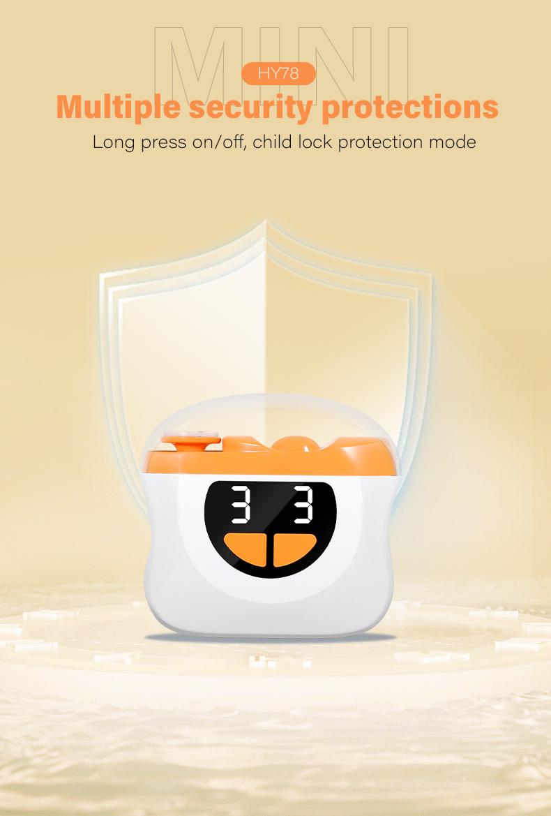 Electric Nail Clippers Nail Piercing Device Cutting And Grinding Integrated LED Lighting Lamp