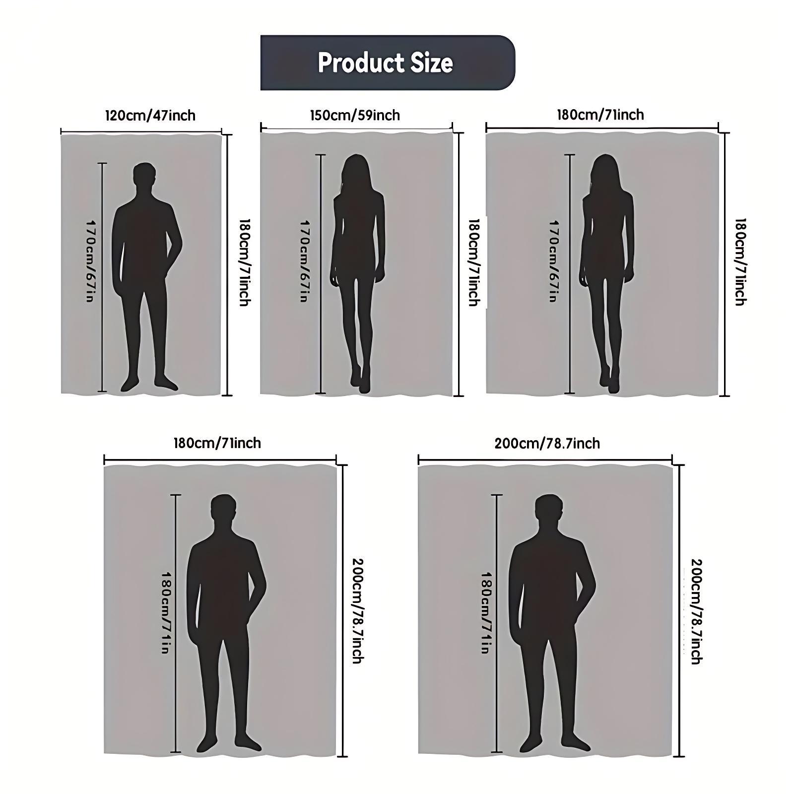 1 Count Lightweight Shower Curtain Liner with Plastic Hooks & Rust-Resistant Metal Grommets, Plaid Plastic Waterproof Bath Curtain, Bathroom Partitions Accessories, Bathroom Shower Equipment, Hanging