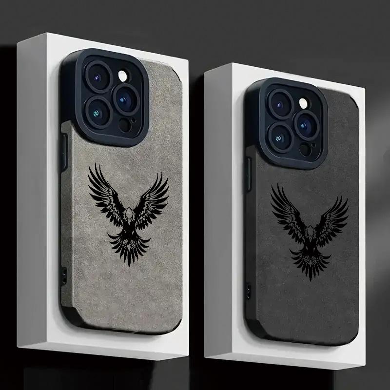 Unisex Eagle Pattern Phone Case Gift, Compatible with iPhone 17/17 Air/17 Pro Max, 16/16 Pro/16 Pro Max, 15/15 Plus/15 Pro/15 Pro Max, 14/14 Plus/14 Pro/14 Pro Max, 13/13 Pro/13 Pro Max, 12/12 Pro/12 Pro Max, 11/11 Pro/11 Pro Max, XS Max