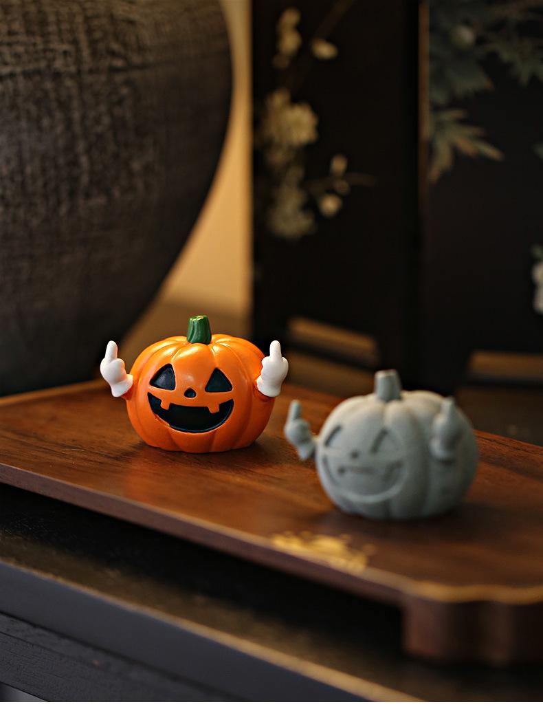 Creative pumpkin simulation craft ornament, high-end niche home desktop decoration, birthday gift