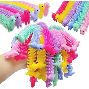 18Pack Stretchy Fidget Toy,Upgraded Sensory String,Colorful Stretchy Strings Fidget Toy for Kids,Adults,Autism,Stress Relief,Strengthen Arms,Build Resistance,Calm and Relax Presentfidget toys