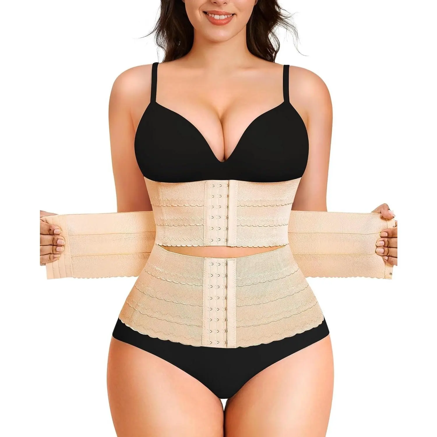 Waist Trainer for Women Shapewear Corset Segmented Waist Cincher Tummy Control Faja Body ShaperGift