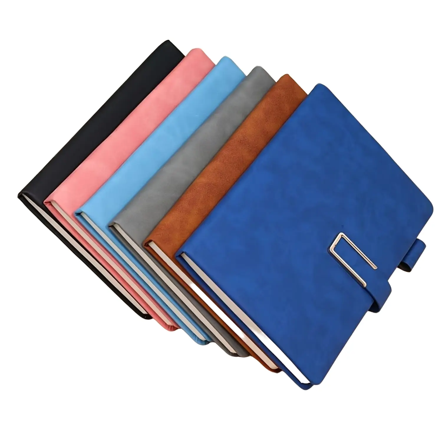 Ultra-Thick A5 Leather Business Meeting Notebook, Vintage Simple Design, College Student Diary, Thick Retro Journal
