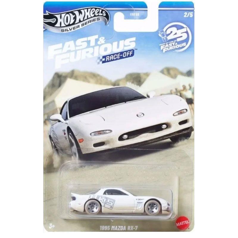 Pre Sale Hot Wheels Hnr88 Fast & Furious Race Off Serise Die Casting Toyota Mazda Model Car Toy Collection Toy Car Birthday Gift