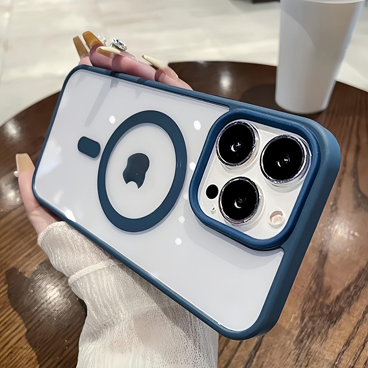 Phone Case - New Shock-Resistant Magnetic Case for Iphone 17, 16, 15, 14, 13, 12, 11 Pro Max, 14 Plus, X, Xs Max with Wireless Charging Hard Back Cover