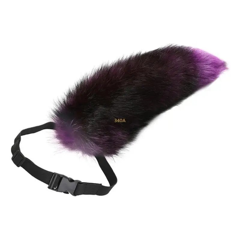 Foxes Tail Tail Animal Tail Adjustable Belt Halloween Costume Accessories
