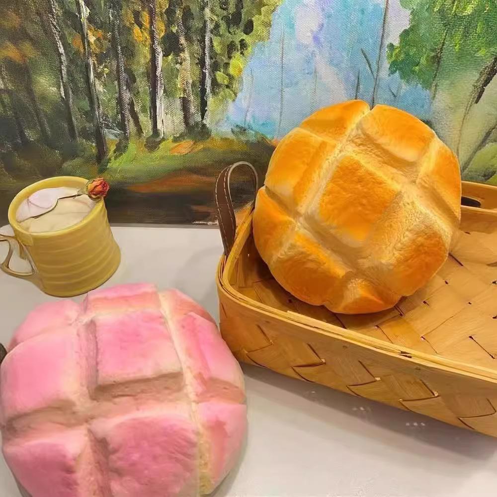 High Quality Slow Rising Squishy Bread Kawaii Squishies Oversized Pineapple Bun Stress Relief Toy Prank Decoration Unique Birthday Gift