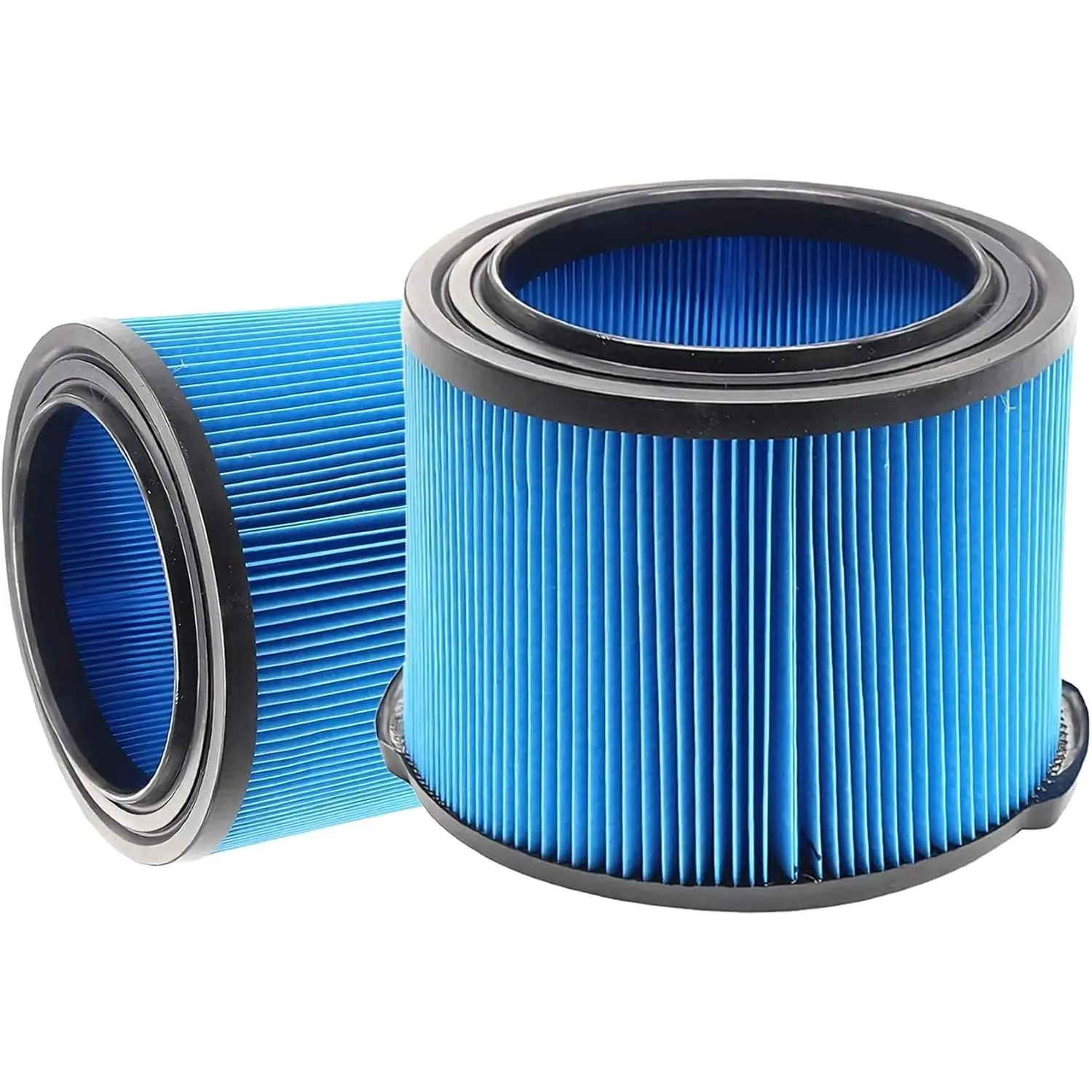 2 Pack VF3500 Replacement Filter for Ridgid Wet Dry Vac, 3-Layer Fine Dust Filter Compatible with WD4070 WD4522 WD4050 WD3050 WD4080 4000RV 4500RV Vacuum, Washable & Reusable